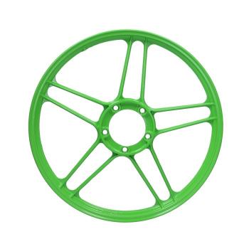 Gussfelgenring 1,35x17" grün